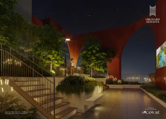 Cloudscape Theater, khu xem phim chân mây