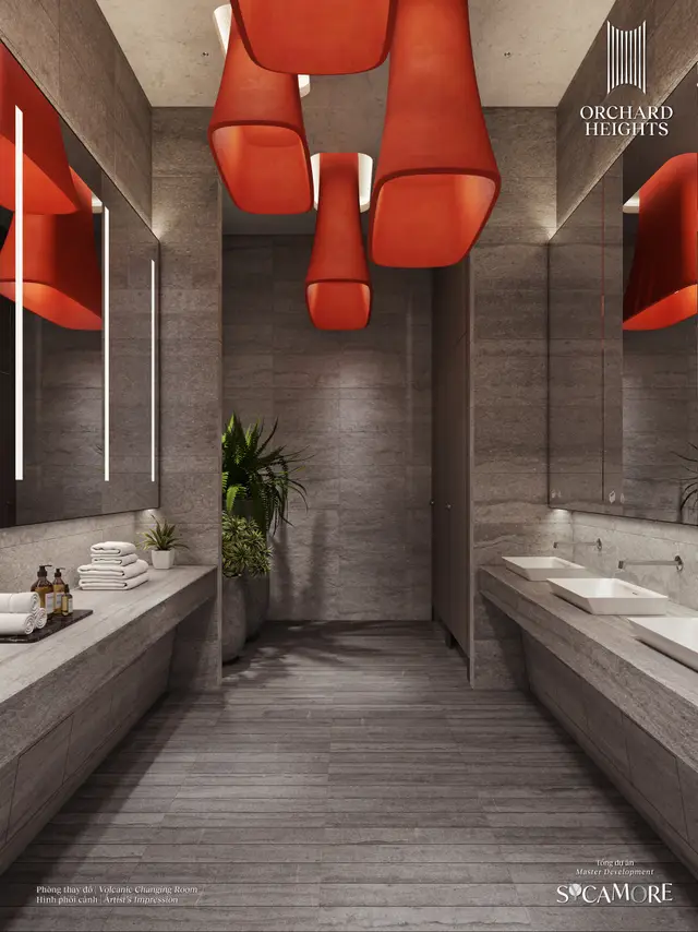 Volcanic Changing Room